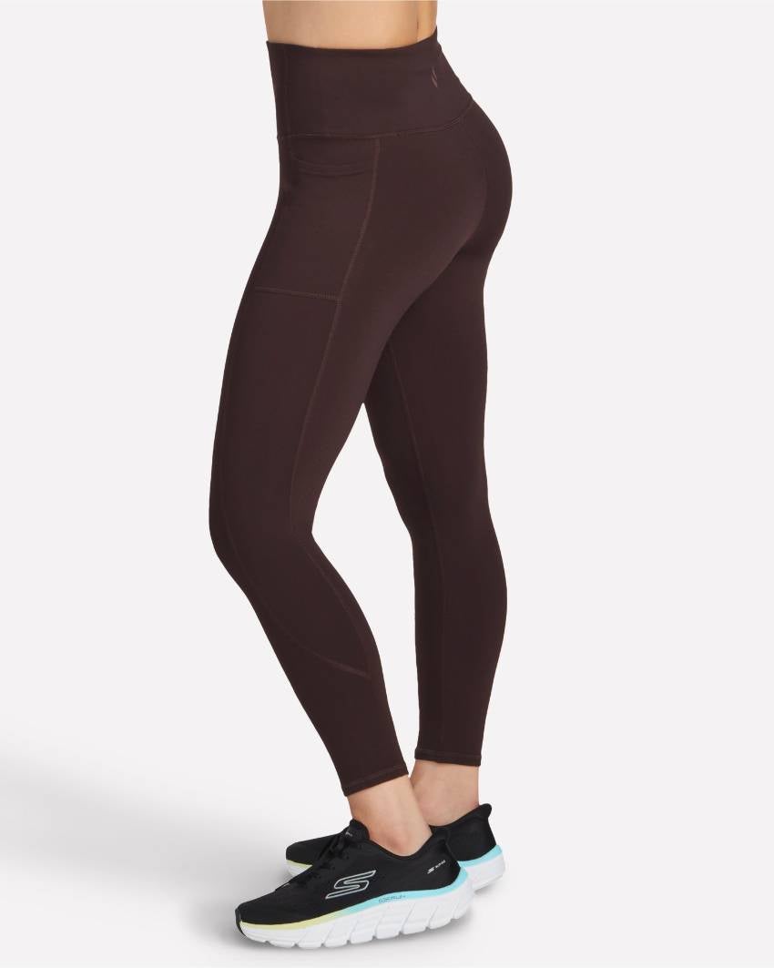 Skechers GO Walk High-Waisted 7/8 Legging II - Brown Cement