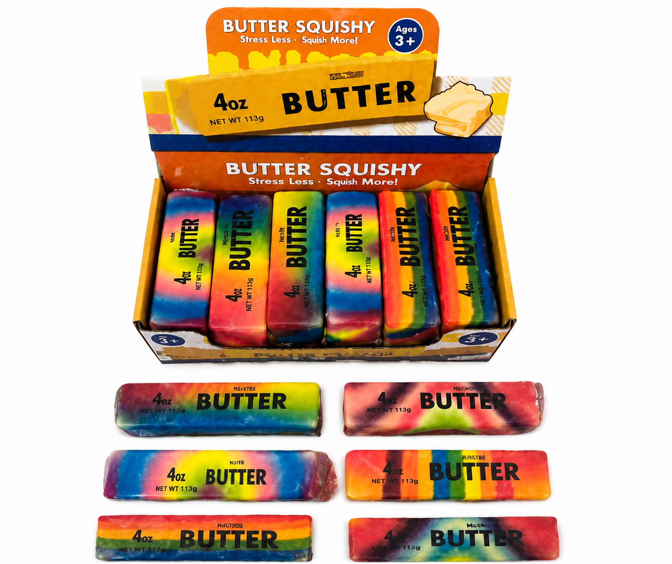 Squishy Tie-Dye Butter