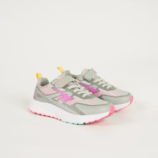 Sfida Vario Girls Velcro - Light Grey/Fuschia