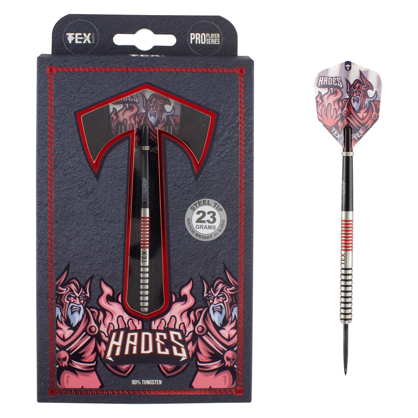 TEX Hades 90% Tungsten Darts - 23 grams
