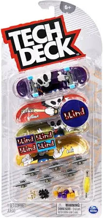 Tech Deck 4 Pack Assorted*