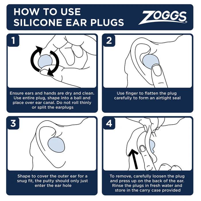 Zoggs Silicone Ear Plug