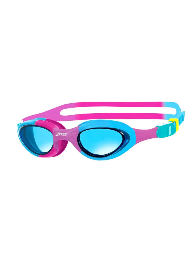 Zoggs Super Seal Junior - Pink/Blue - Tinted Blue Lens