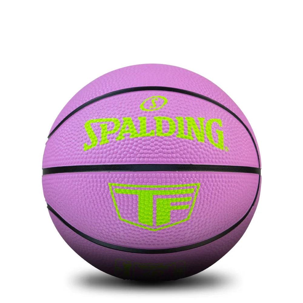 Spalding TF SZ Outdoor Basketball - Purple/Green