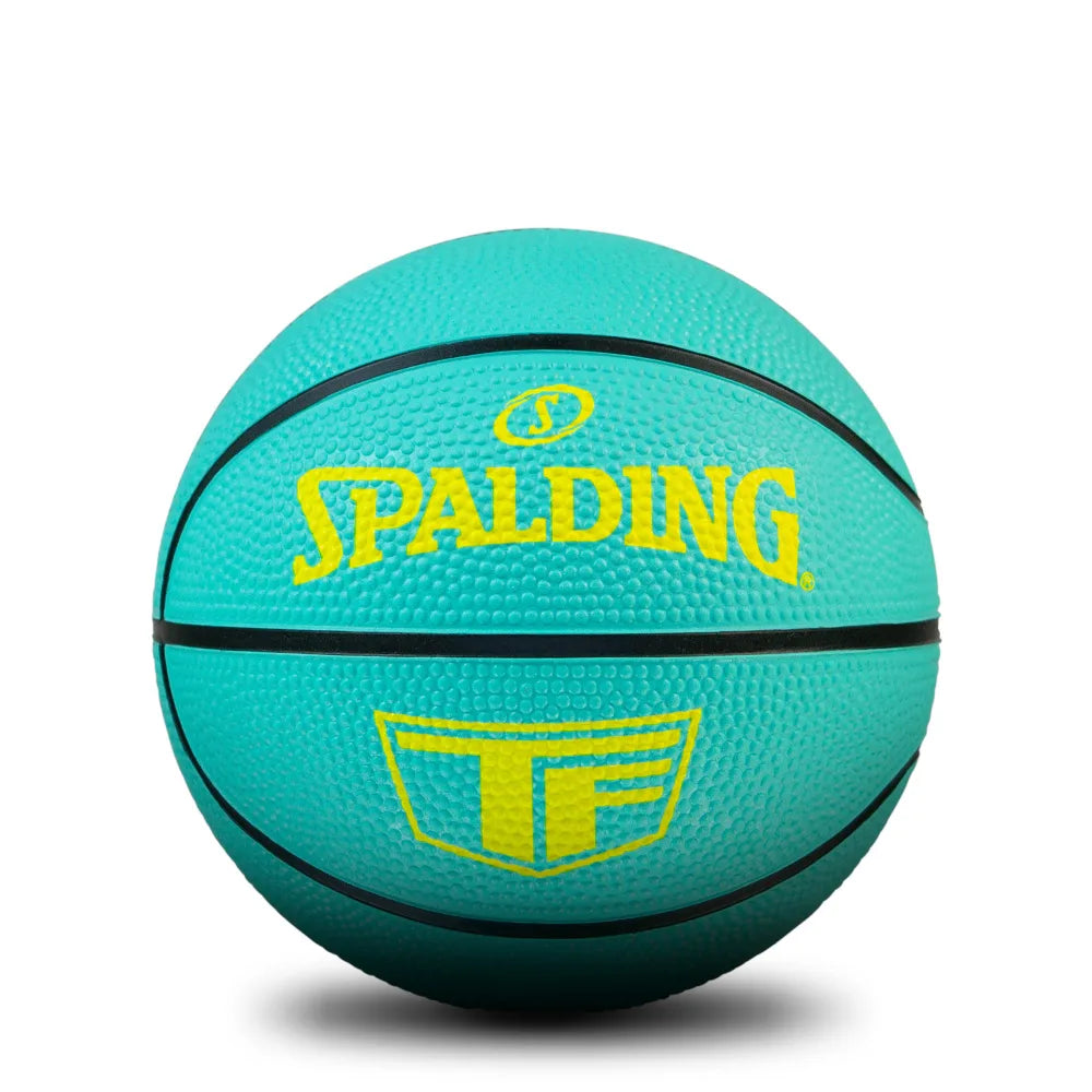 Spalding TF SZ Outdoor Basketball - Teal/Yellow