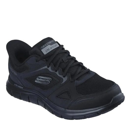 Skechers Slip-Ins: Track Ezral Wide Fit - Black