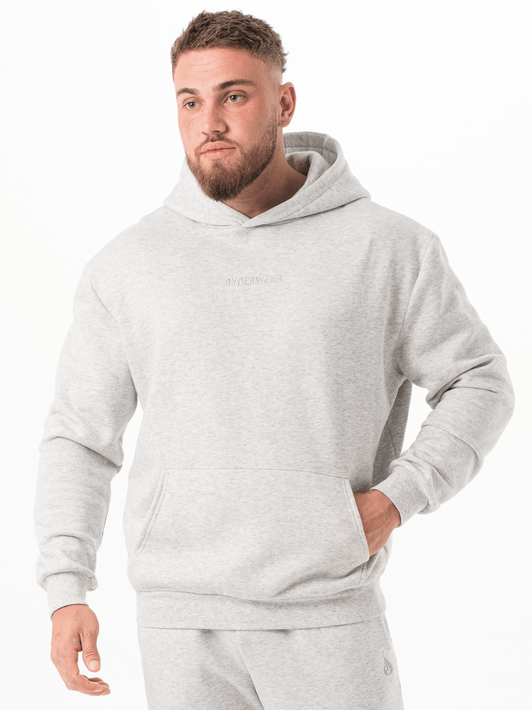 Ryderwear Unisex Hoodie - Snow Marle