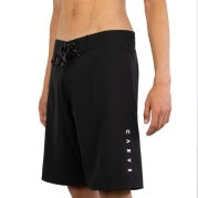 Carve Power Up Boys Flat Waist Boardie - BLACK