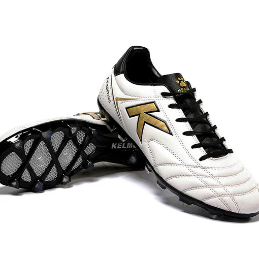 Kelme Zapatilla Football Boot - White/Black